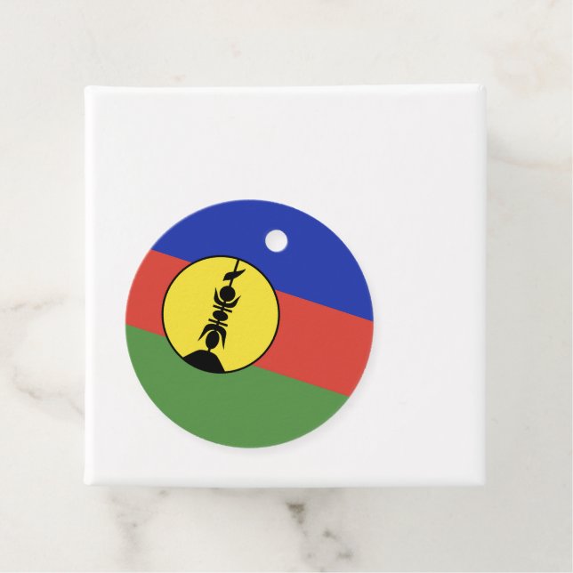 Flagge Neukaledoniens Geschenkanhänger (Beispiel)