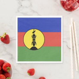 Flagge Neukaledoniens Serviette