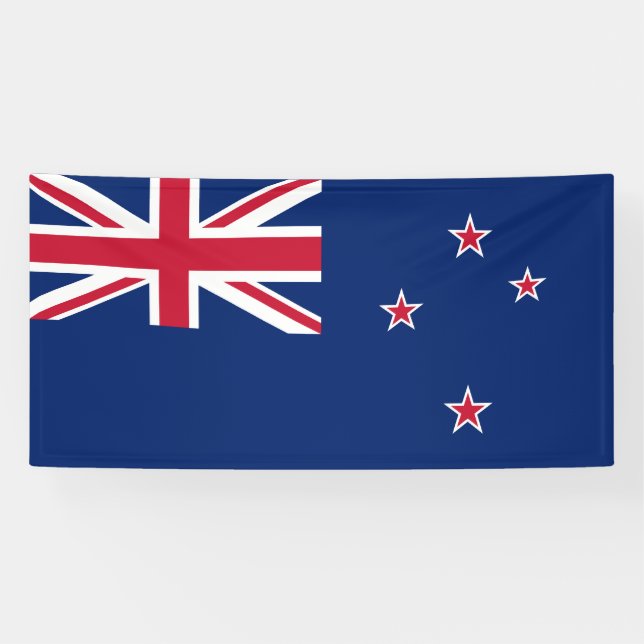 Flagge Neuseelands Banner (Horizontal)