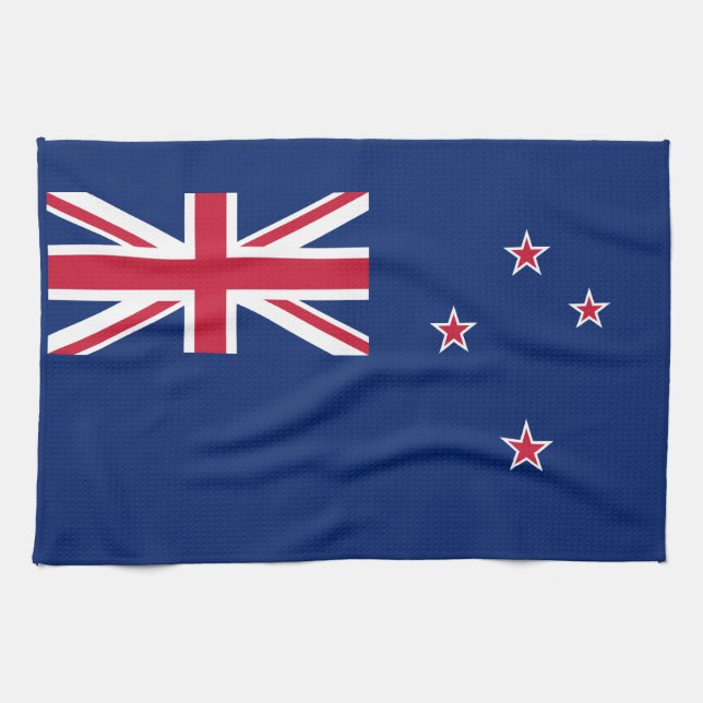 Flagge Neuseelands Geschirrtuch (Horizontal)