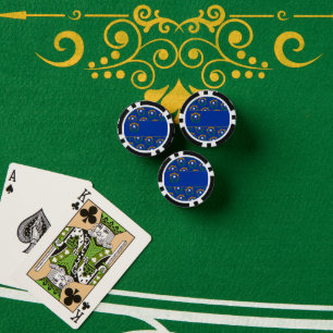 Flagge Nevadas Pokerchips