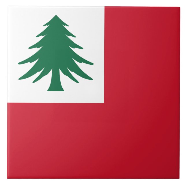 Flagge New England Fliese (Vorderseite)