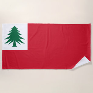 Flagge New England Strandtuch