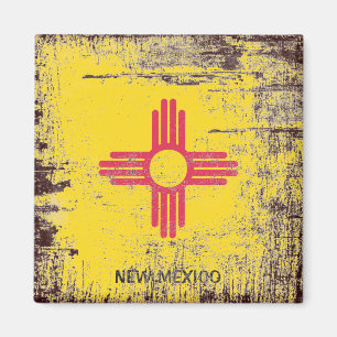 Flagge New Mexico Magnet