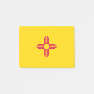 Flagge New Mexico Post-it Klebezettel