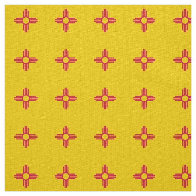 Flagge New Mexico Stoff (Muster)