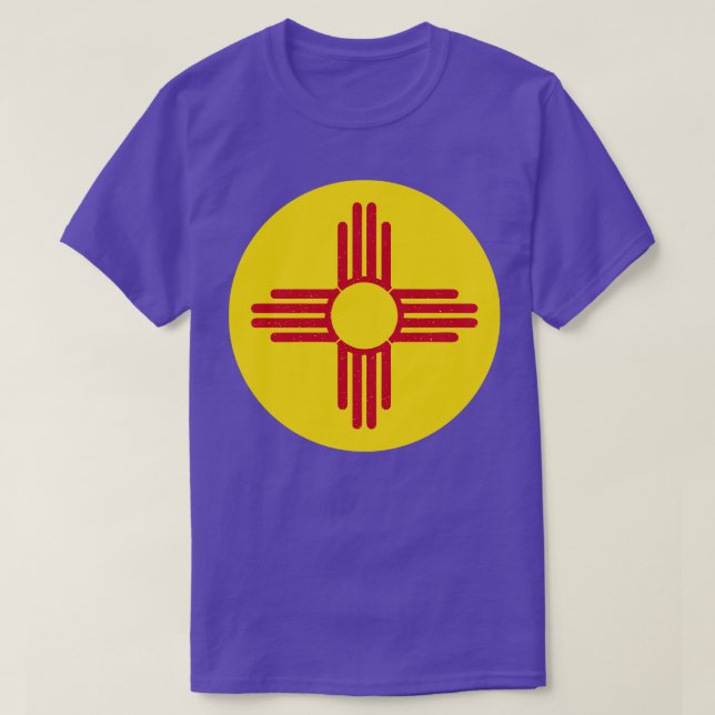 Flagge New Mexico T-Shirt (Design vorne)