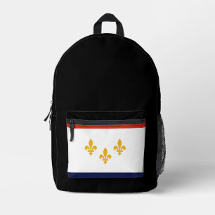 Flagge New Orleans, Louisiana Bedruckter Rucksack