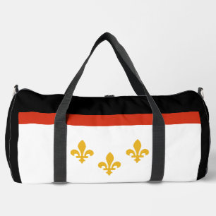 Flagge New Orleans, Louisiana Duffle Bag