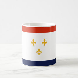 Flagge New Orleans (Louisiana, USA) Kaffeetasse