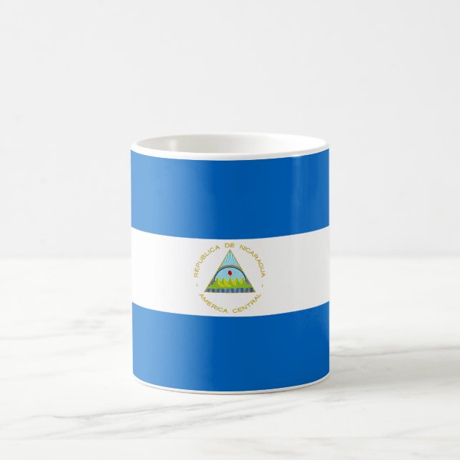 Flagge Nicaraguas Kaffeetasse (Mittel)