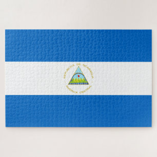 Flagge Nicaraguas Puzzle