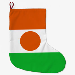 Flagge Niger (afrikanisches Land) Großer Weihnachtsstrumpf