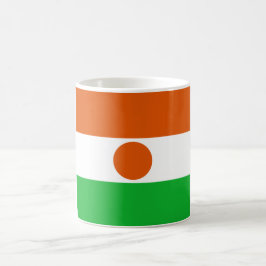 Flagge Niger (afrikanisches Land) Kaffeetasse