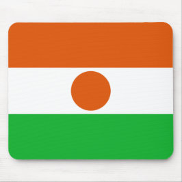 Flagge Niger (afrikanisches Land) Mousepad