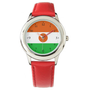 Flagge Niger Armbanduhr