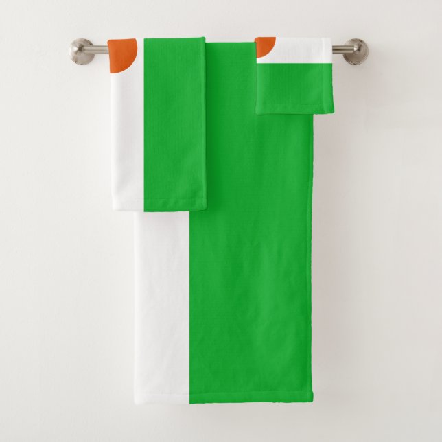 Flagge Niger Badhandtuch Set (Insitu)