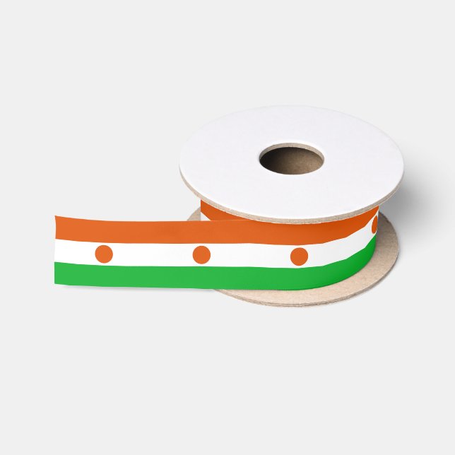 Flagge Niger Satinband (Spule)