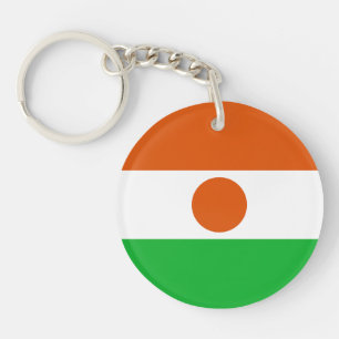 Flagge Niger Schlüsselanhänger