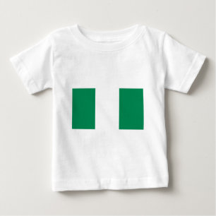 Flagge Nigerias Baby T-shirt