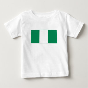 Flagge Nigerias Baby T-shirt