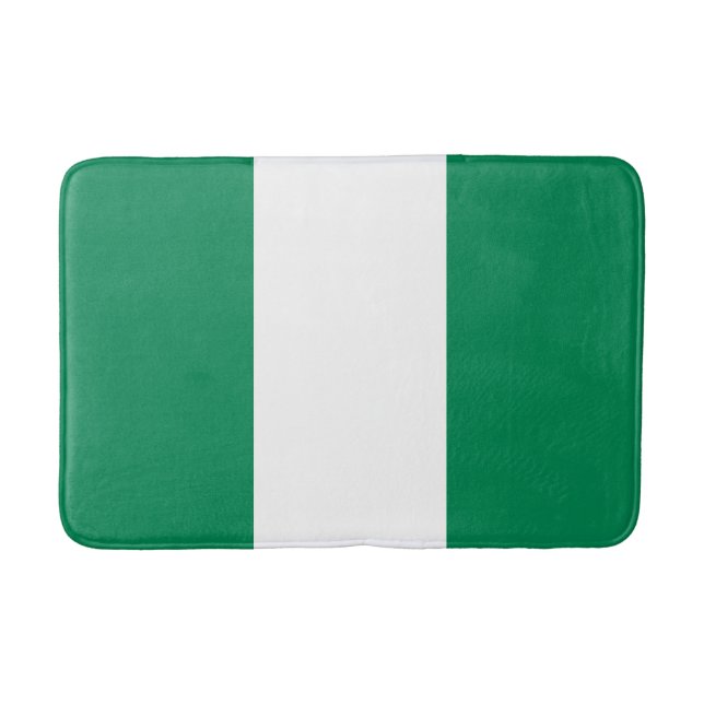 Flagge Nigerias Badematte (Vorderseite)