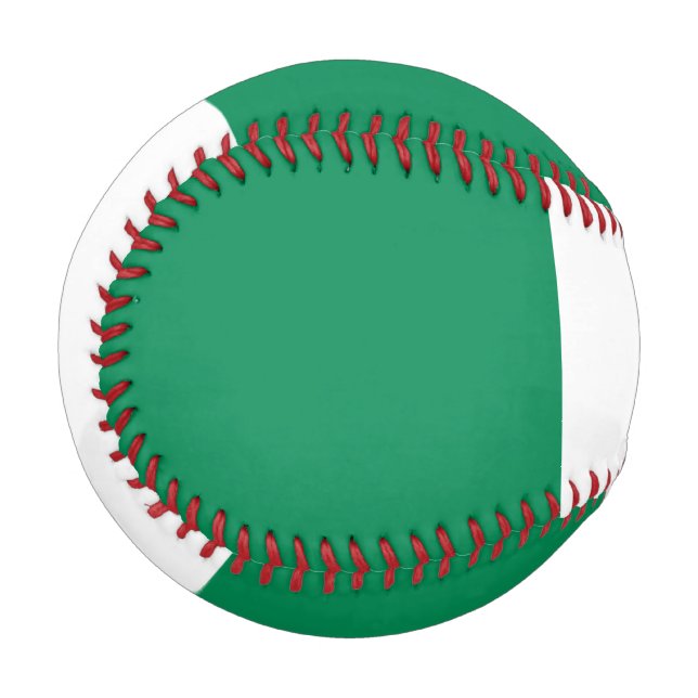 Flagge Nigerias Baseball (Vorderseite Links)