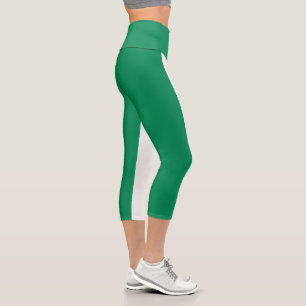 Flagge Nigerias Capri Leggings