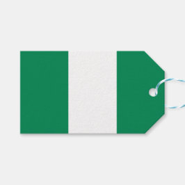 Flagge Nigerias Geschenkanhänger