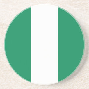 Flagge Nigerias Getränkeuntersetzer