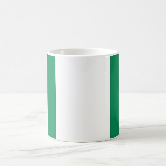 Flagge Nigerias Kaffeetasse (Mittel)