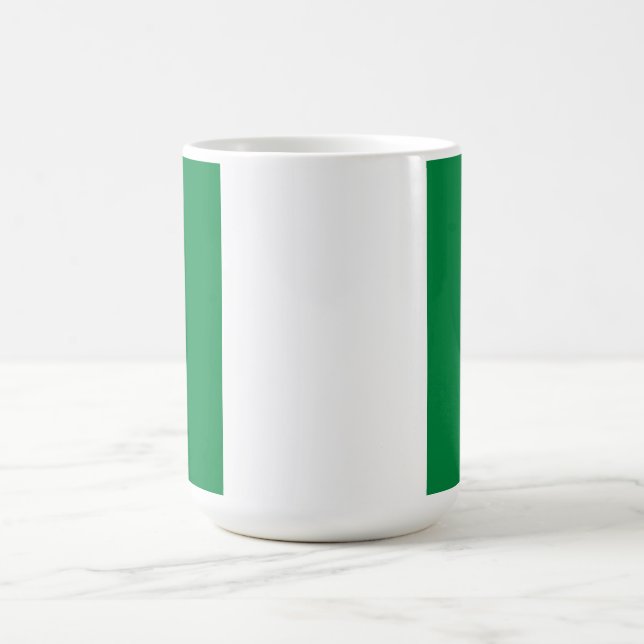 Flagge Nigerias Kaffeetasse (Mittel)