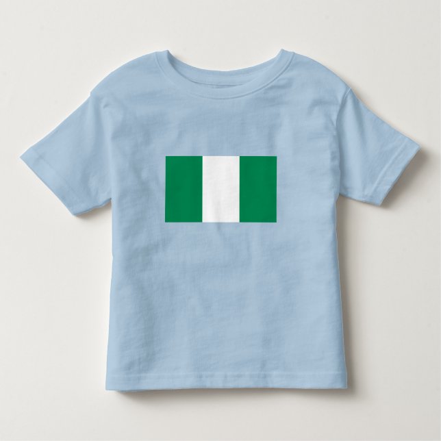 Flagge Nigerias Kleinkind T-shirt (Vorderseite)
