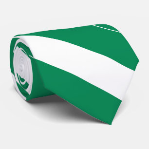 Flagge Nigerias Krawatte