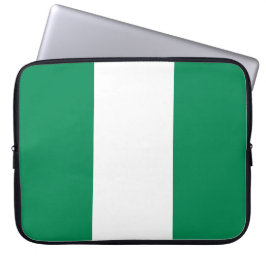 Flagge Nigerias Laptopschutzhülle