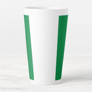 Flagge Nigerias Milchtasse