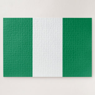 Flagge Nigerias Puzzle