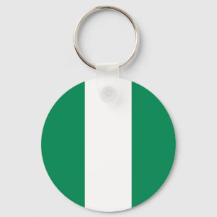 Flagge Nigerias Schlüsselanhänger