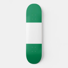 Flagge Nigerias Skateboard