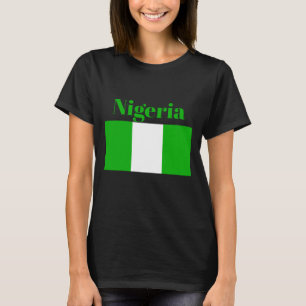 Flagge Nigerias T-Shirt