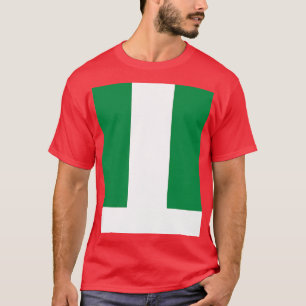 Flagge Nigerias T-Shirt