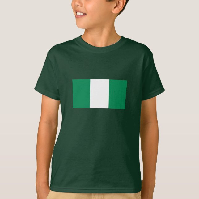 Flagge Nigerias T-Shirt (Vorderseite)