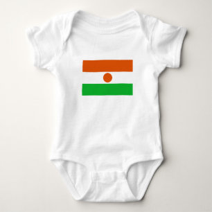 Flagge Nigers Baby Strampler