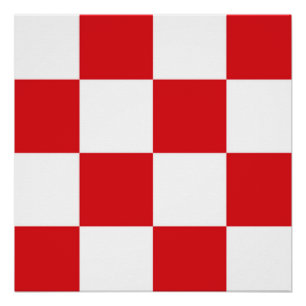 Flagge Nordbrabant Poster