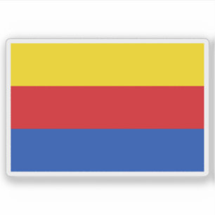 Flagge Nordhollands, Niederlande Aufkleber