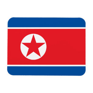 Flagge Nordkoreas Magnet