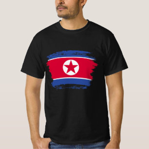 Flagge Nordkoreas T-Shirt