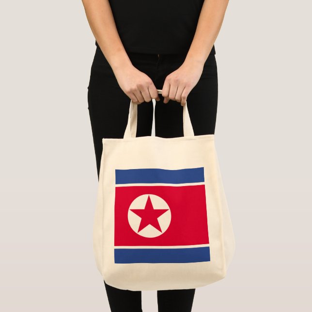 Flagge Nordkoreas Tragetasche (Vorderseite (Produkt))
