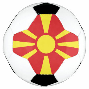 Flagge Nordmakedonien Fußball