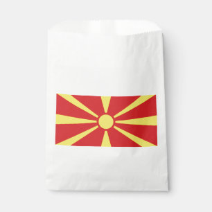 Flagge Nordmakedonien Geschenktütchen